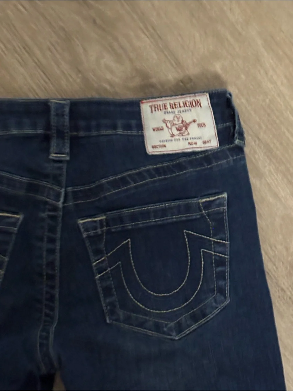 BECCA TRUE RELIGION Mid Rise Bootcut Jeans